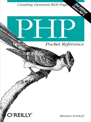 cover image of PHP Pocket Reference